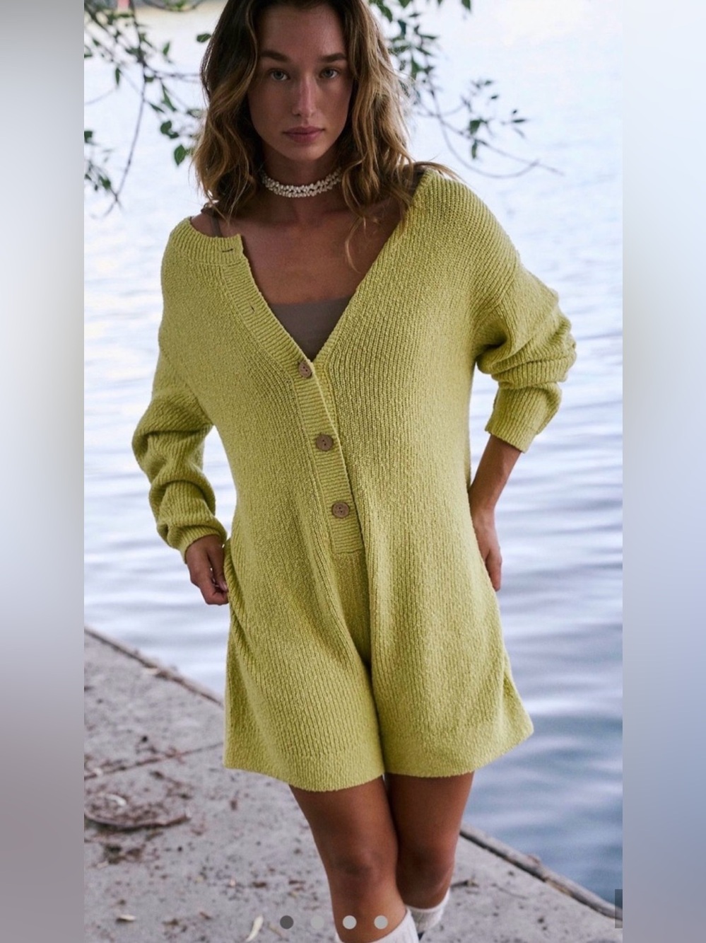 Free People Beau Sweater Romper